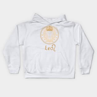 Leo Zodiac Sign Birthday Kids Hoodie